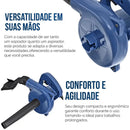 Soprador Aspirador Elétrico Folhas E Resíduos 600w