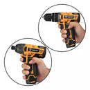 Parafusadeira/furadeira DEKO 3/8 + Parafusadeira Impacto 1/4 DEKO-DKID12XLC1