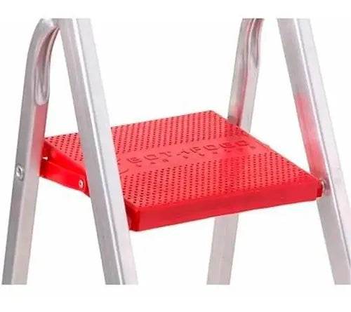 Escada De Alumínio Tesoura 6 Degraus Botafogo Resistente