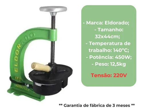 Máquina Para Remendar Camara De Ar Profissional 220 Eldorado