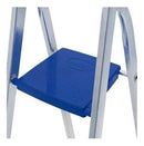 Escada Resistente E Leve De Alumínio 4 Degraus Mor