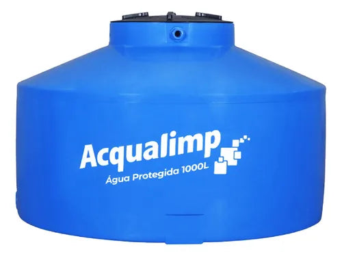Tanque de água Acqualimp Água Protegida capa tripla 1000L de 90 cm x 134 cm