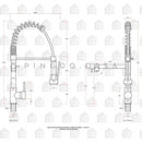 Cuba Para Cozinha Gourmet Pia Dupla Aço Inox Acessórios Tábua De Corte Ticunas Torneira Monocomando Gourmet Pingoo
